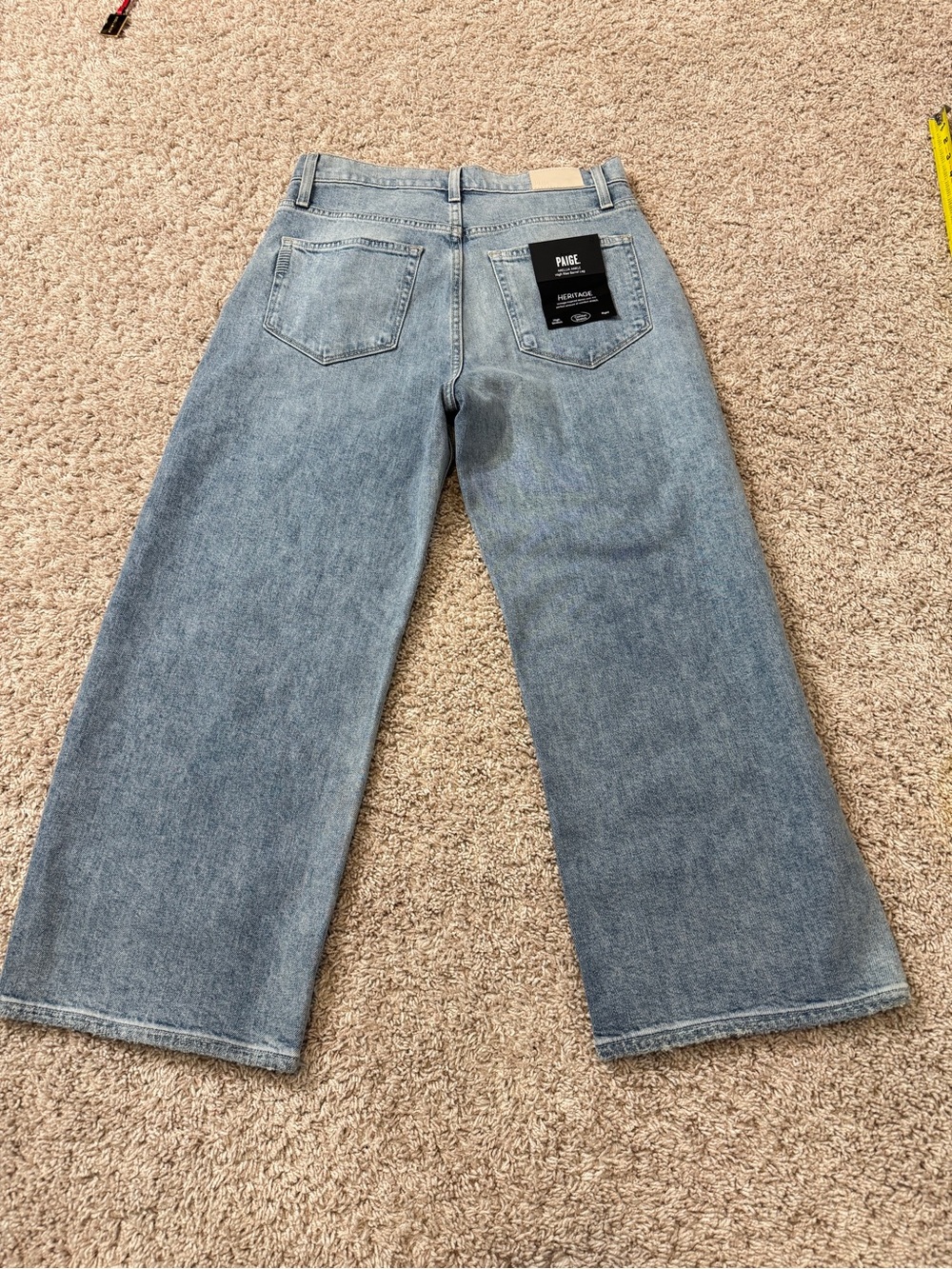 NWT Paige ARELLIA ANKLE High Rise Barrel  Leg  Women's Jeans Size 28 - Picture 10 of 16